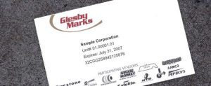 Glesby Marks National Fleet ID Card